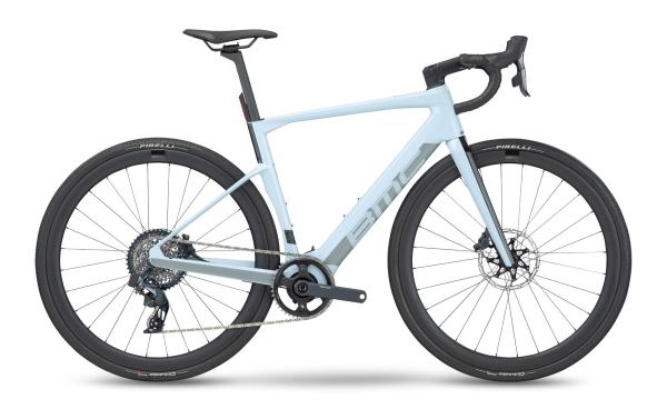 BMC Roadmachine 01 AMP X ONE Ice Blue / Black 58