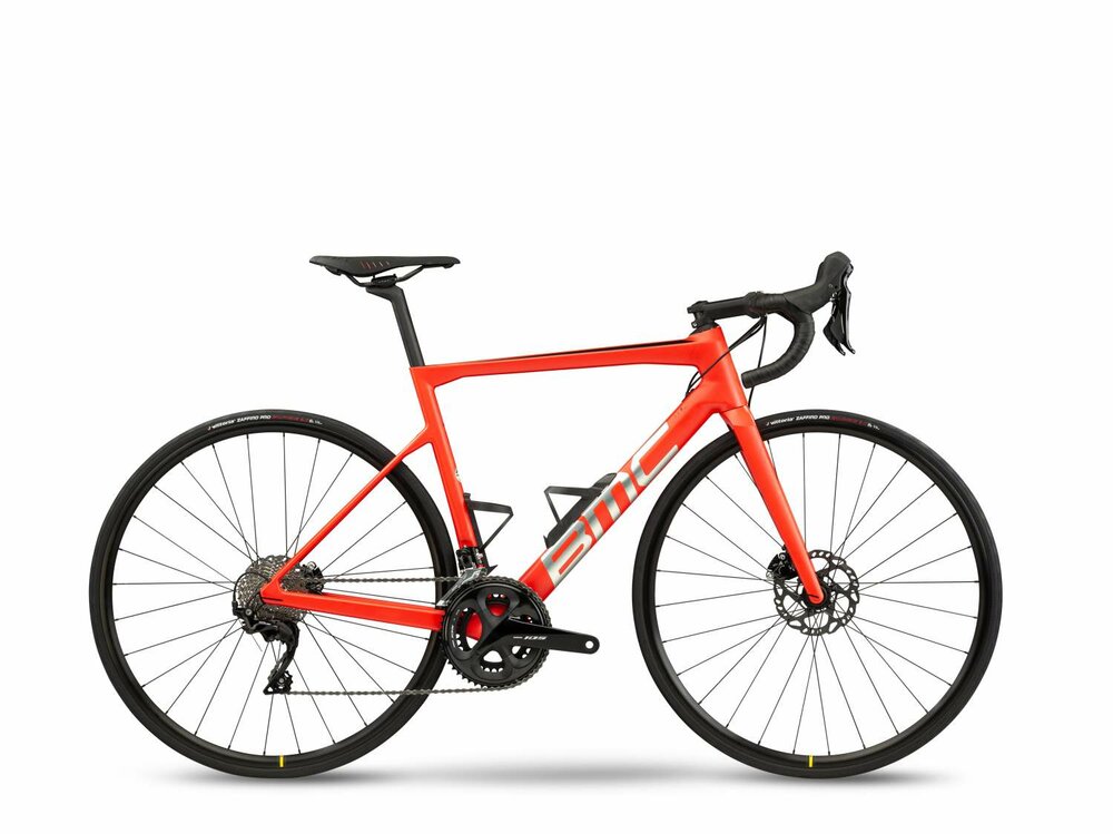 BMC Teammachine SLR FOUR 58 Racing Red & Brushed Silver