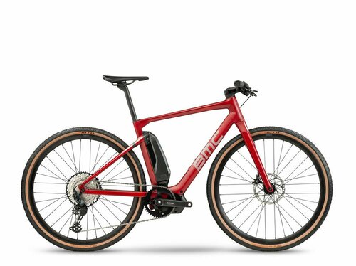 BMC Alpenchallenge AMP CROSS ONE L Ruby Red & Silver